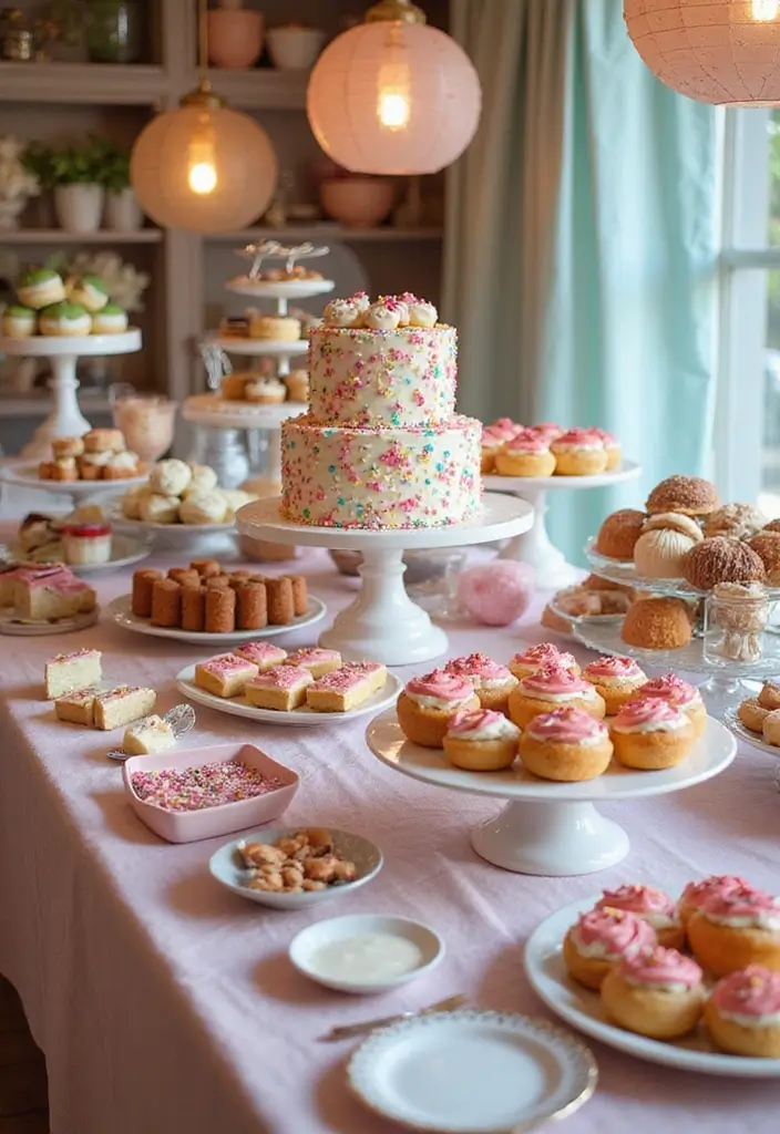 21 Trendy Engagement Party Themes That Will Wow Your Friends (Get Ready for #5!) - 19. Dessert Bar Delight