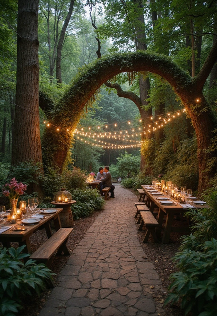 21 Trendy Engagement Party Themes That Will Wow Your Friends (Get Ready for #5!) - 7. Fairytale Forest