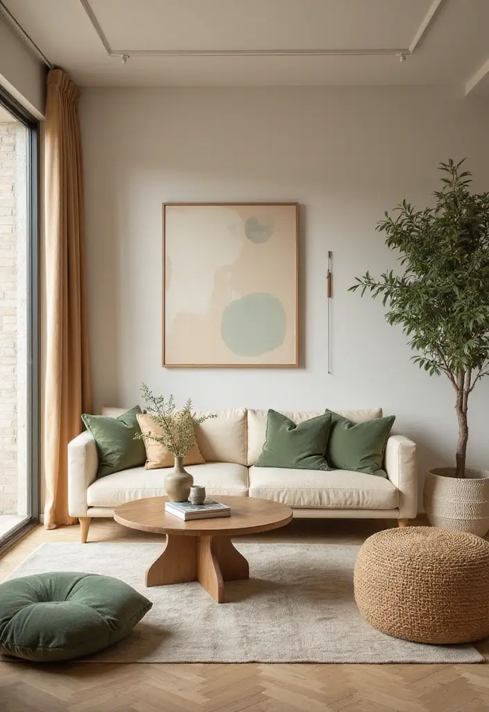 25 Cozy Living Room Ideas That'll Make You Want to Curl Up and Stay Forever! - 2. Warm Color Palettes