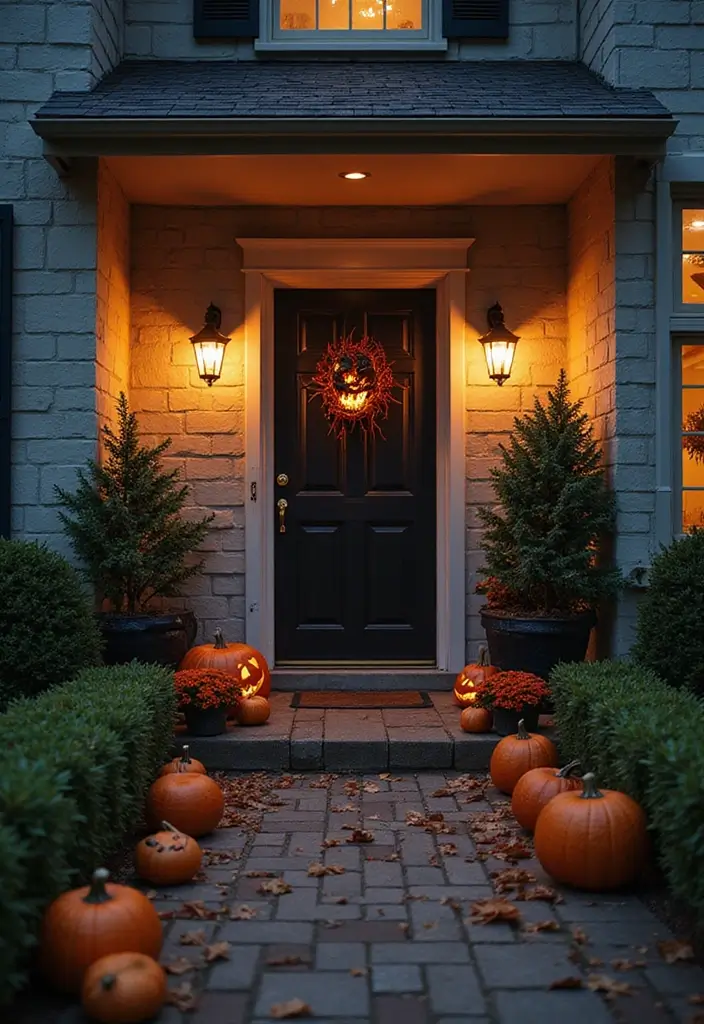 25 Spooktacular Halloween Porch Ideas That'll Make Your Neighbors Scream 'WOW!' - 16. Spooky Sound Effects