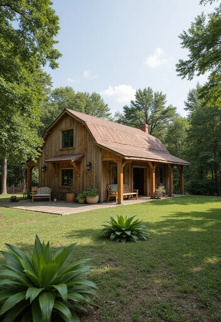 25 Stunning Barndominium Designs That Will Make You Want to Move Immediately! - 11. The Eco-Friendly Barndominium