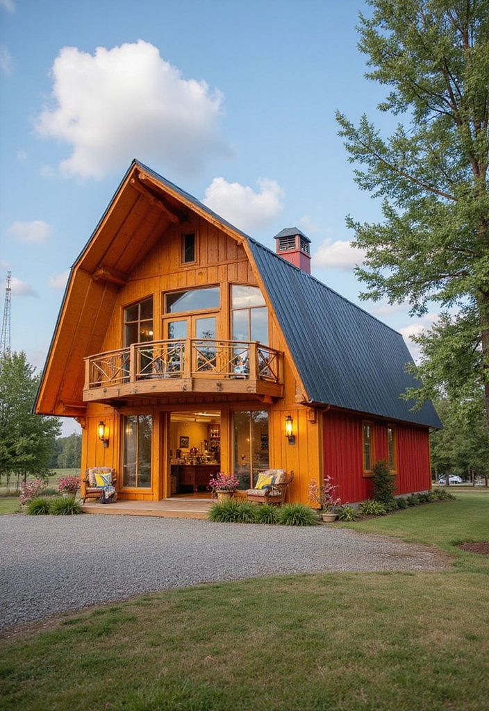 25 Stunning Barndominium Designs That Will Make You Want to Move Immediately! - 12. The Modern Artistry