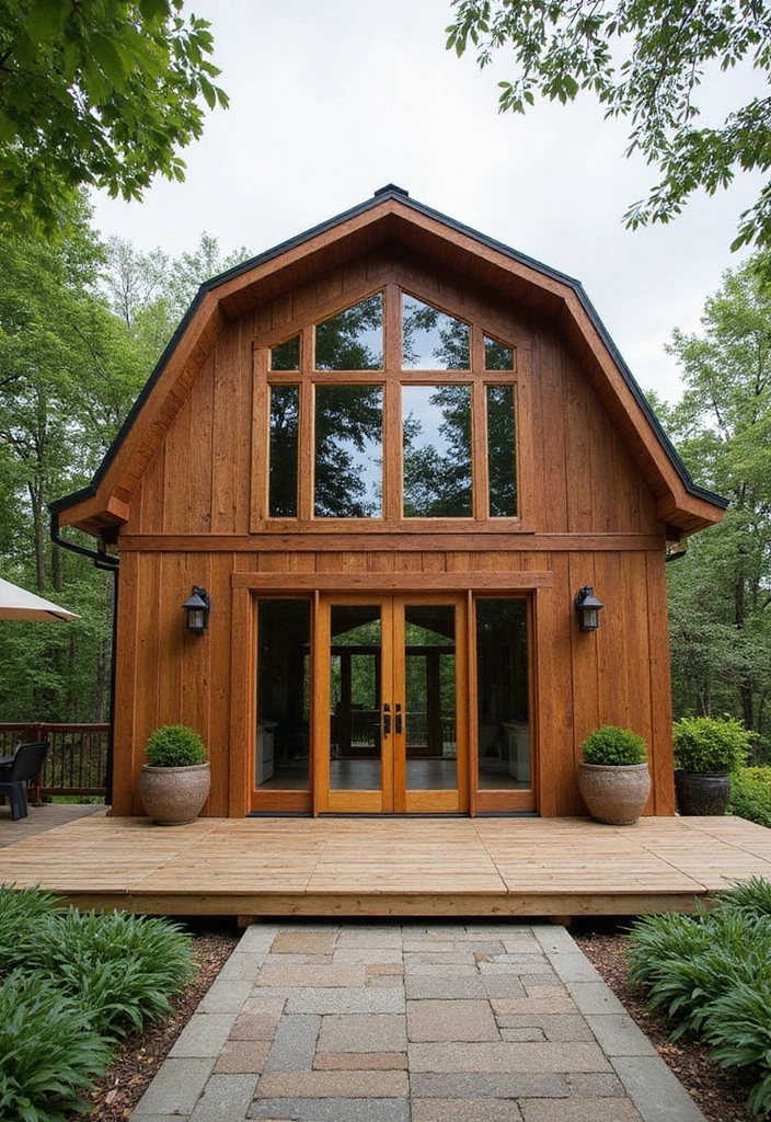 25 Stunning Barndominium Designs That Will Make You Want to Move Immediately! - 2. Rustic Charm Meets Modern Sophistication