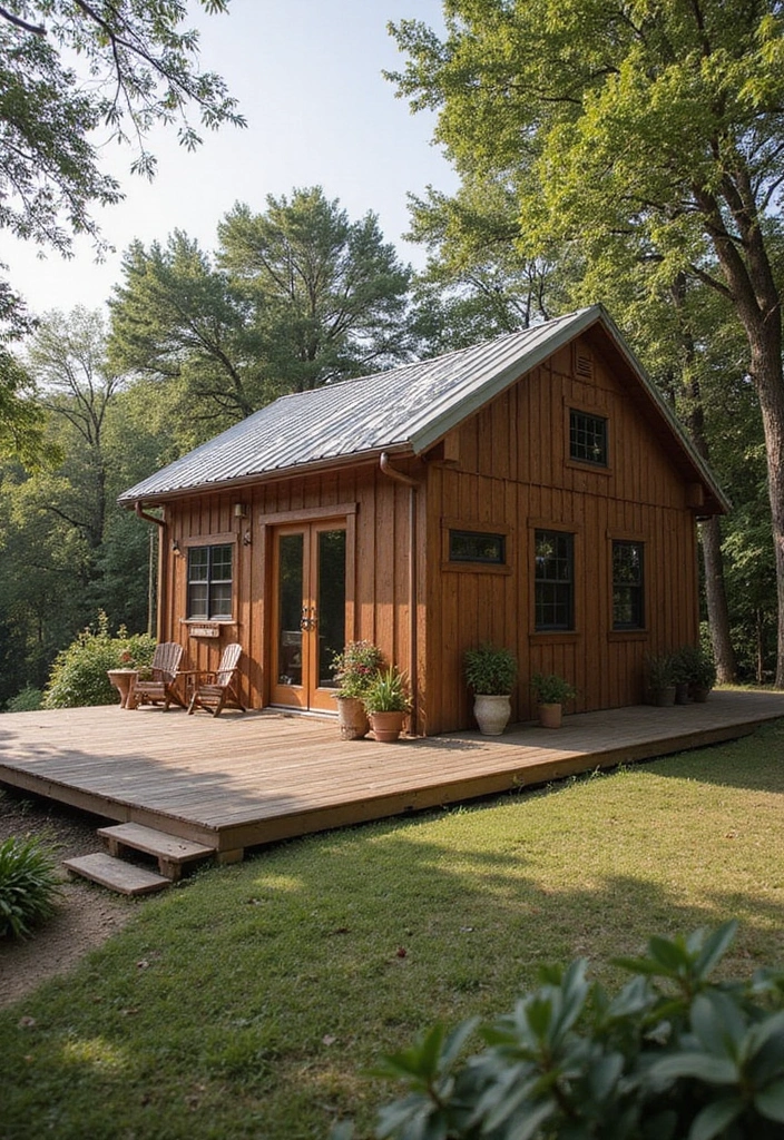 25 Stunning Barndominium Designs That Will Make You Want to Move Immediately! - 25. The Dreamy Getaway