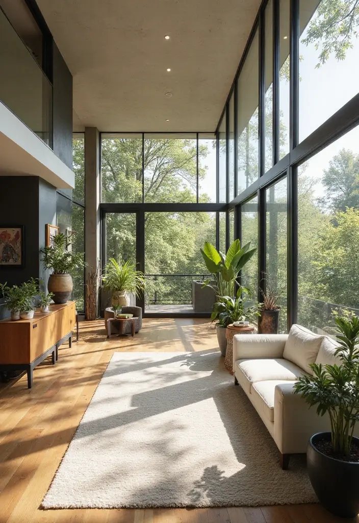 12 Stunning Open Concept Barndominium Floor Plans That Redefine Space! - 12. The Sustainable Sanctuary