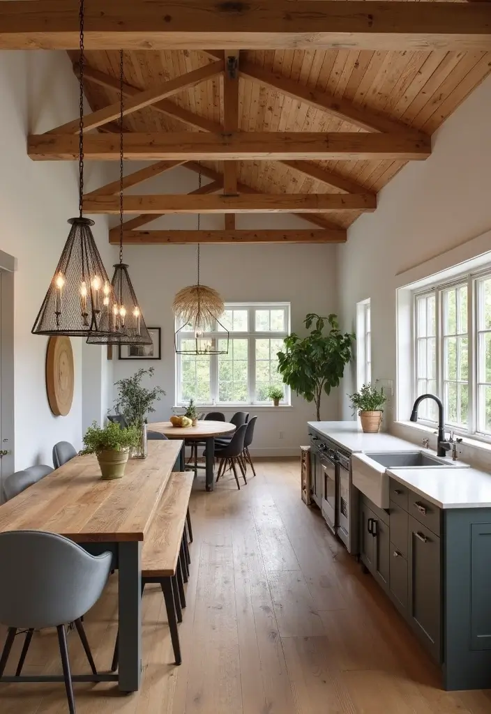 12 Stunning Open Concept Barndominium Floor Plans That Redefine Space! - 2. The Modern Farmhouse