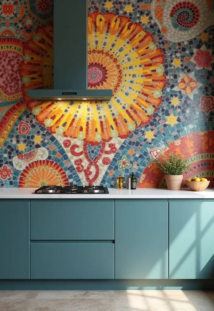 15 Kitchen Trends You’ll Wish You Knew About Sooner (Wait Until You See #8!) - 12. Artistic Backsplashes