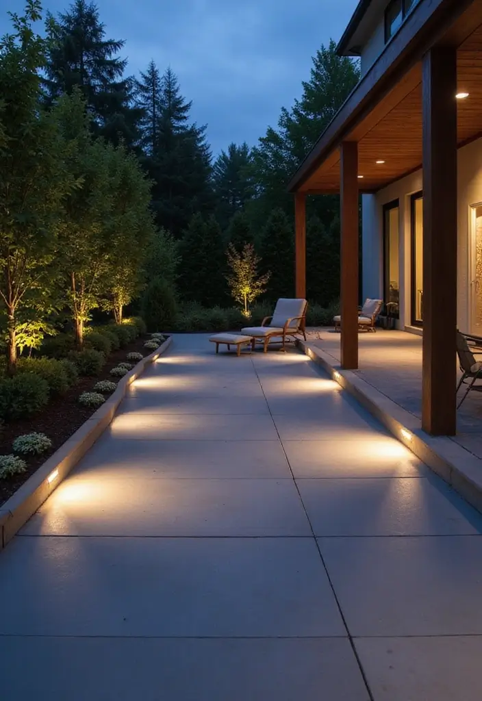 20 Magical Backyard Lighting Ideas That'll Transform Your Evenings (You Won't Believe #7!) - 18. Recessed Lighting