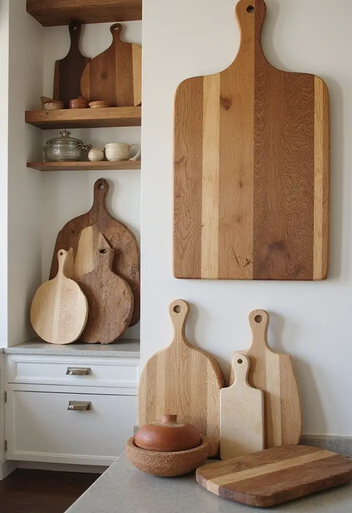 20 Stunning Kitchen Decor Ideas for Apartments That'll Leave You Speechless! - 15. Creative Cutting Boards