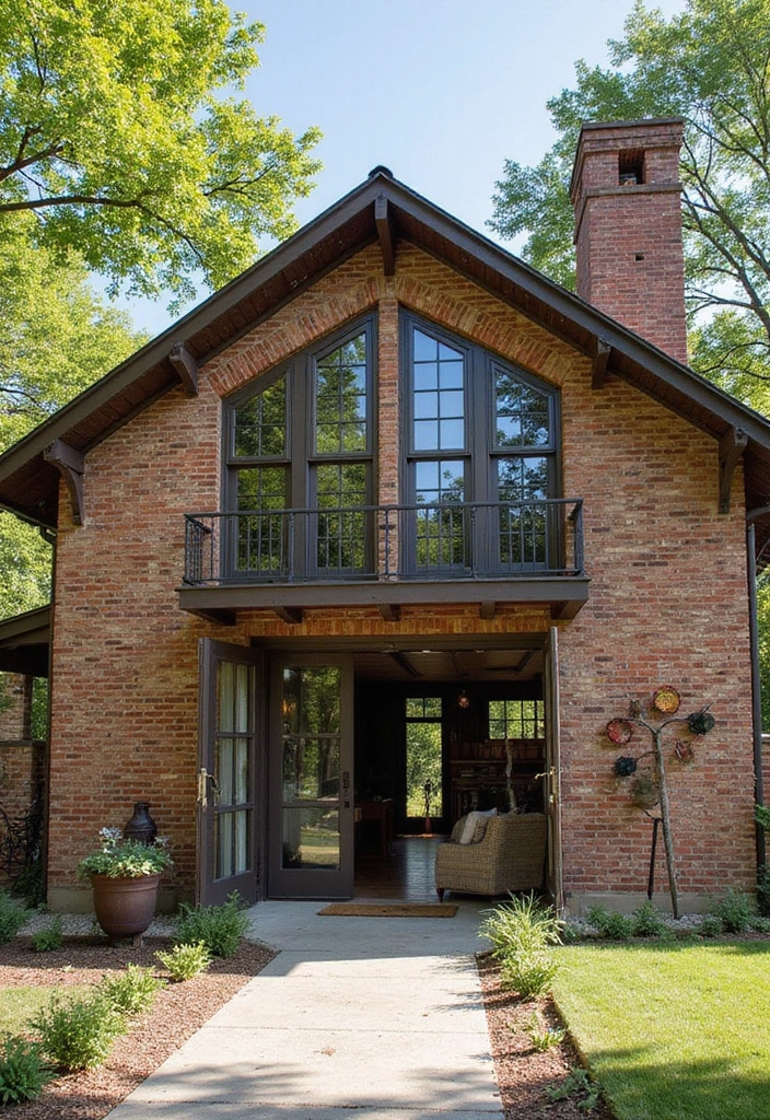 21 Jaw-Dropping Barndominium Exterior Designs That'll Leave Your Neighbors Jealous! - 5. Industrial Edge