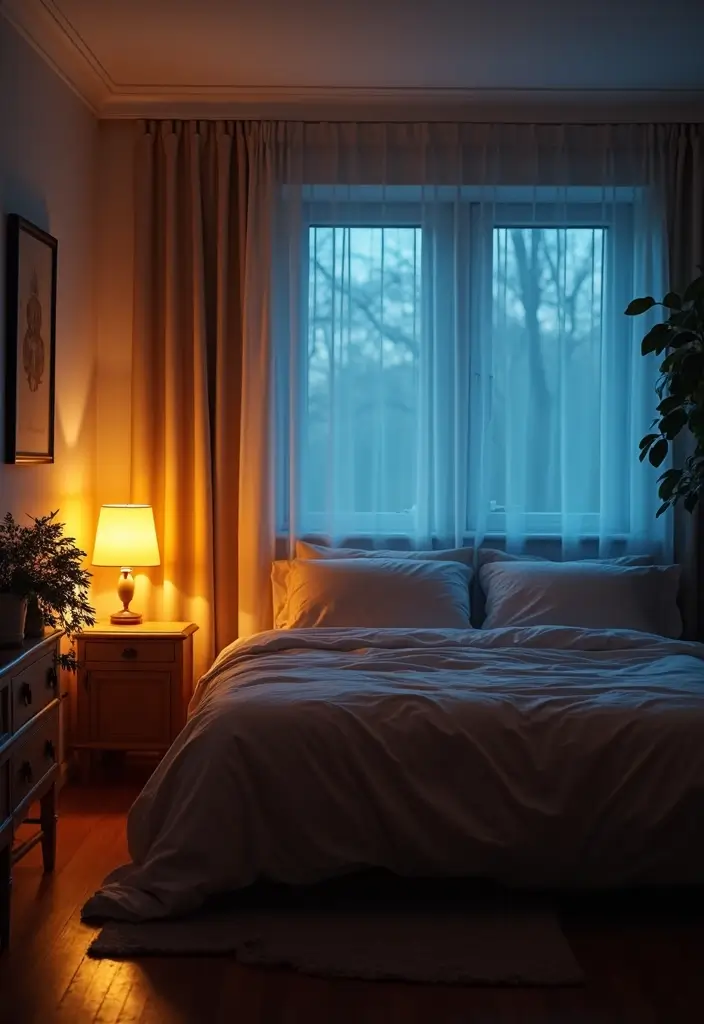 21 Transformaciones de Dormitorio que Te Dejarán Sin Palabras (No Vas a Creer la #7!) - 15. El Poder de la Iluminación