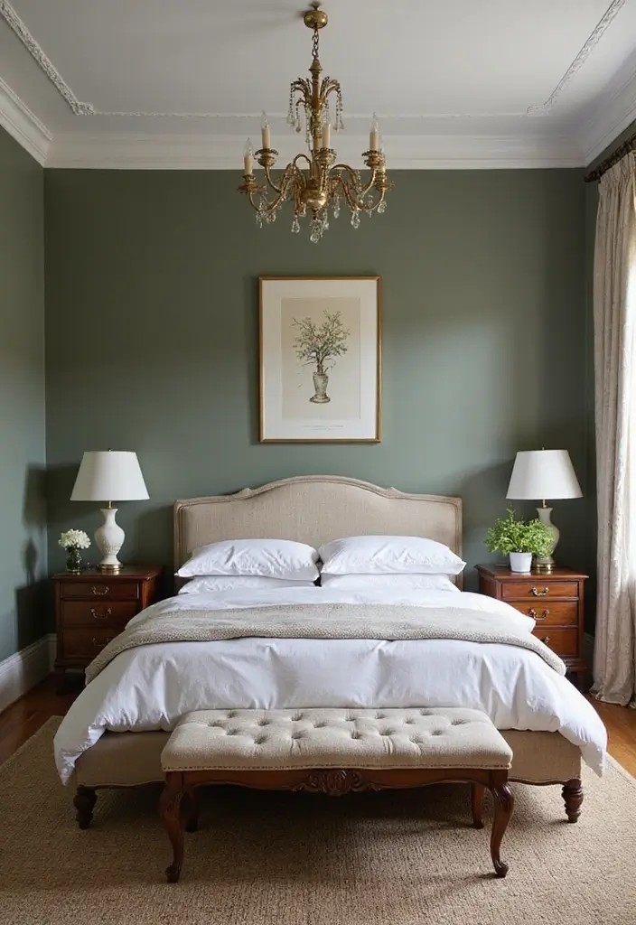 21 Transformaciones de Dormitorio que Te Dejarán Sin Palabras (No Vas a Creer la #7!) - 5. Vintaje con un Giro Moderno