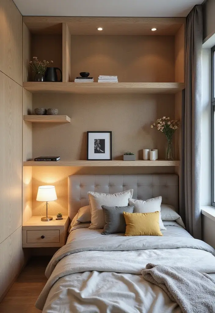 21 Transformaciones de Dormitorio que Te Dejarán Sin Palabras (No Vas a Creer la #7!) - 8. Espacios Multifuncionales