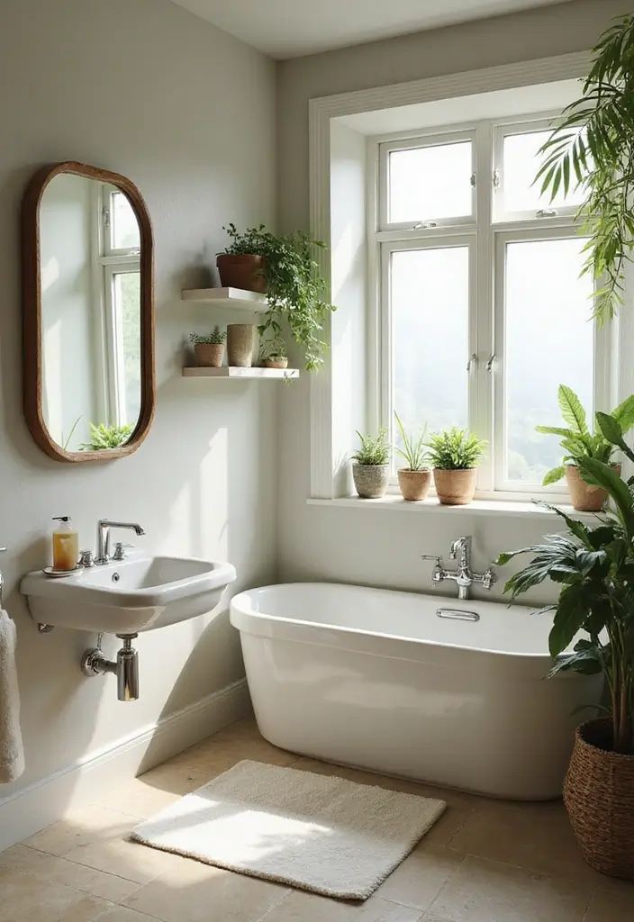 25 Stunning Bathroom Makeovers Under $300 (Get Inspired by #12!) - 11. Eco-Friendly Upgrades