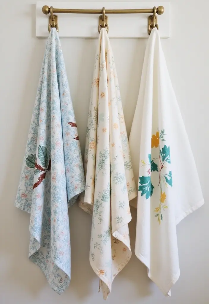 25 Stunning Bathroom Makeovers Under $300 (Get Inspired by #12!) - 21. Personalized Towels