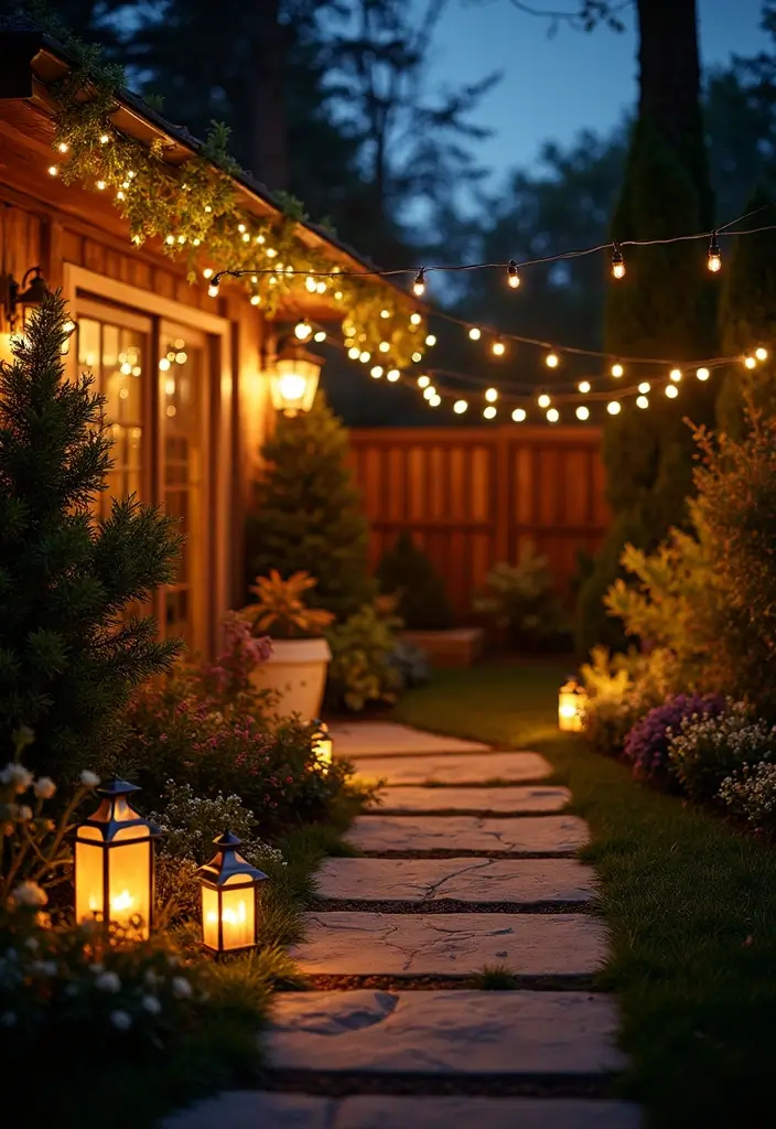 5 Backyard Decor Ideas That'll Turn Your Outdoor Space into a Relaxation Oasis! - 3. Set the Mood with Ambient Lighting