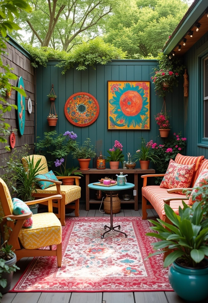 5 Backyard Decor Ideas That'll Turn Your Outdoor Space into a Relaxation Oasis! - 5. Add Personal Touches with Art and Decor