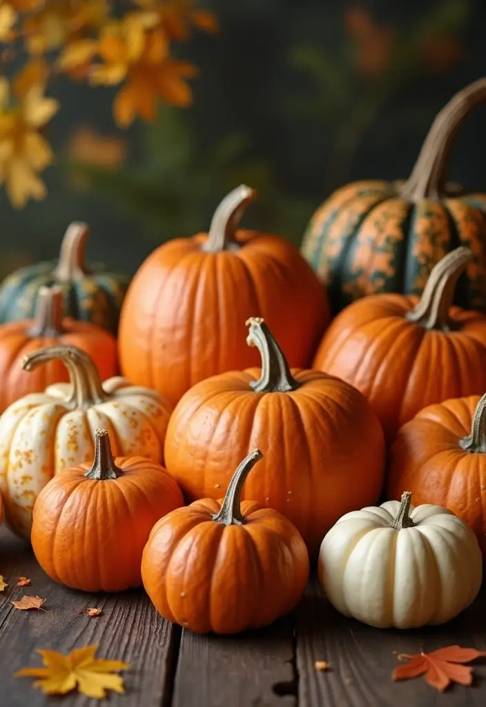 12 Fall Colors Home Decor Ideas That Will Transform Your Space Overnight - 5. Pumpkins Everywhere