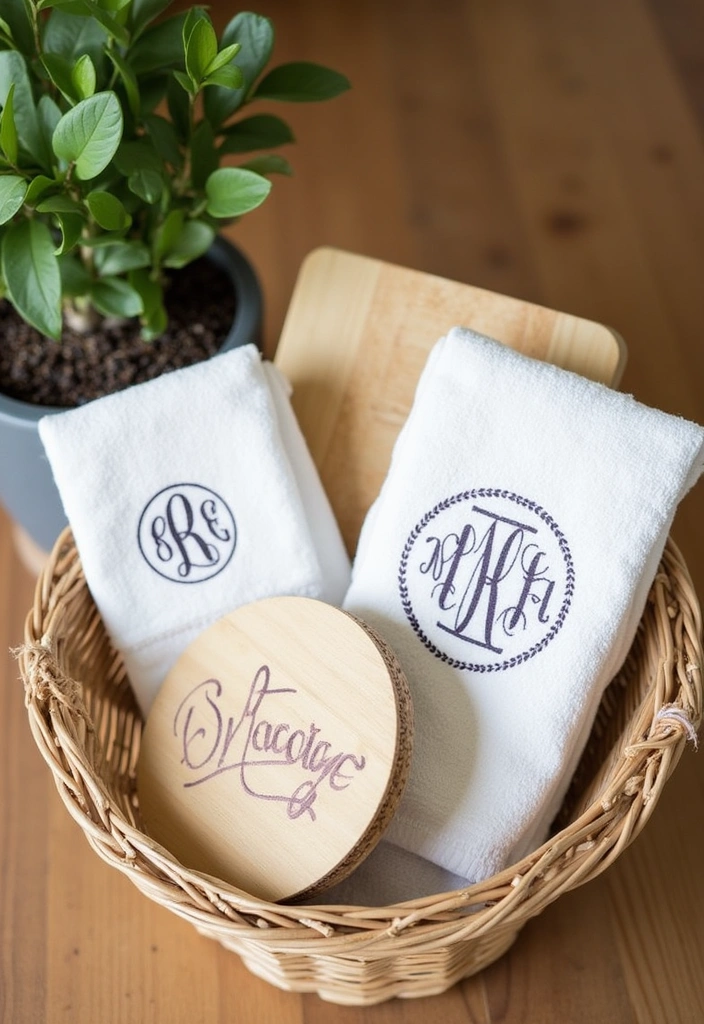12 Indulgent Luxury Housewarming Basket Ideas That Make New Homes Feel Like Five-Star Hotels (Opulence in Every Gift!) - 4. Customized Home Essentials