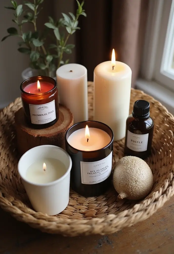 12 Indulgent Luxury Housewarming Basket Ideas That Make New Homes Feel Like Five-Star Hotels (Opulence in Every Gift!) - 6. Luxurious Candles and Fragrances