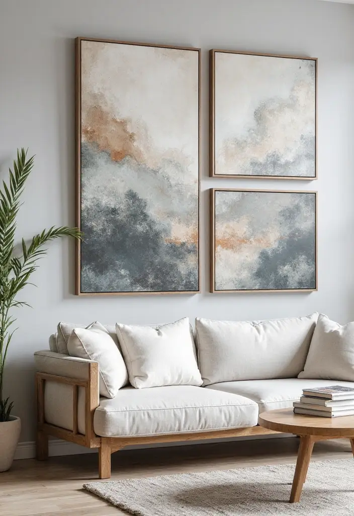 20 Mind-Blowing Abstract Wall Art Pieces That Will Transform Your Space (You Won't Believe #5!) - 14. Layered Dimensions