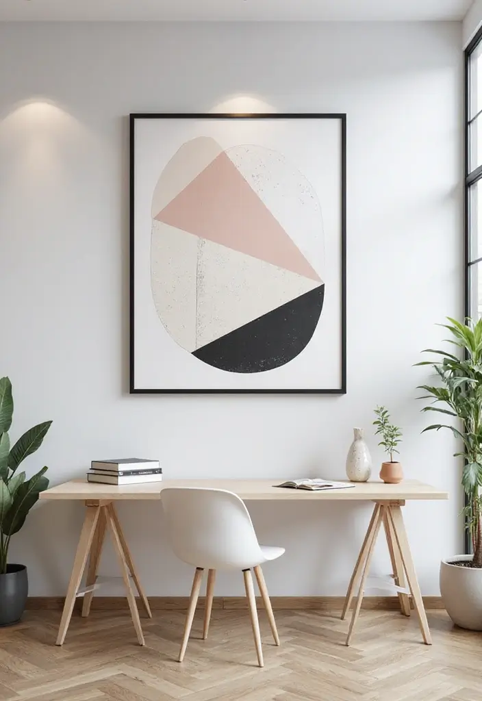 20 Mind-Blowing Abstract Wall Art Pieces That Will Transform Your Space (You Won't Believe #5!) - 2. Geometric Dreams