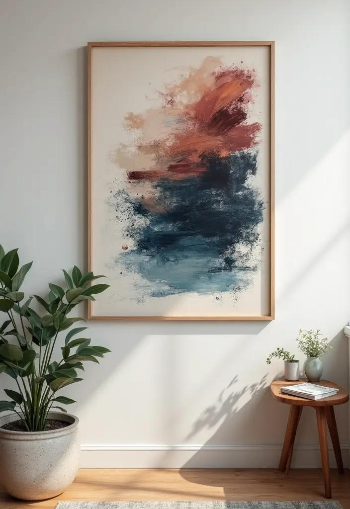 20 Mind-Blowing Abstract Wall Art Pieces That Will Transform Your Space (You Won't Believe #5!) - 20. The Journey of Creation
