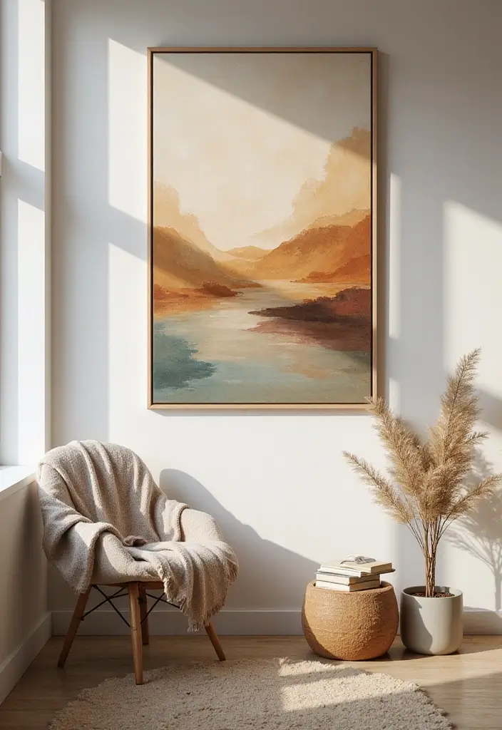 20 Mind-Blowing Abstract Wall Art Pieces That Will Transform Your Space (You Won't Believe #5!) - 3. Nature's Abstraction