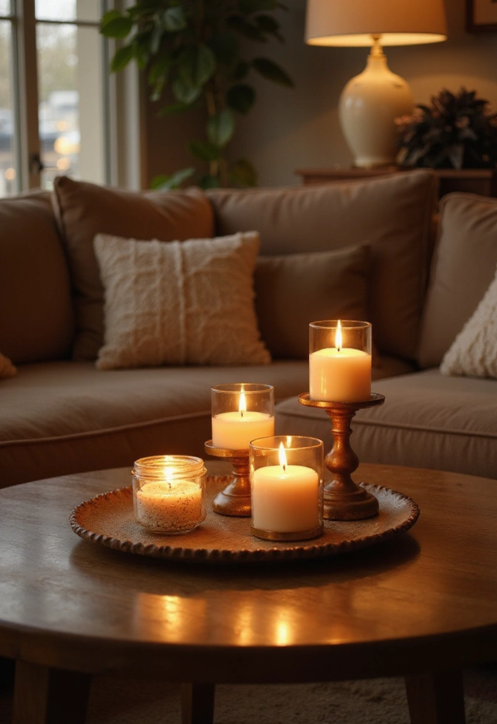 10 Cozy Living Room Styling Ideas That Will Make You Want to Snuggle In! - 10. Use Cozy Scented Candles
