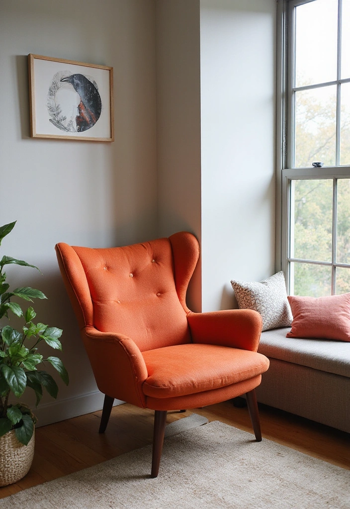 10 Cozy Living Room Styling Ideas That Will Make You Want to Snuggle In! - 7. Add an Accent Chair