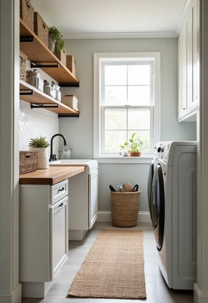 10 Space-Saving Laundry Room Decor Ideas That'll Make a Tiny Room Feel Huge! - 2. Multi-Functional Furniture