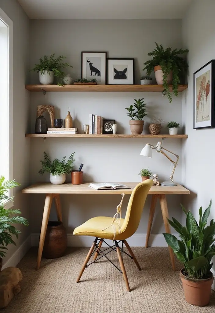 13 Incredible Basement Inspo Ideas That'll Transform Your Space into a Cozy Retreat! - 2. Design a Home Office Retreat