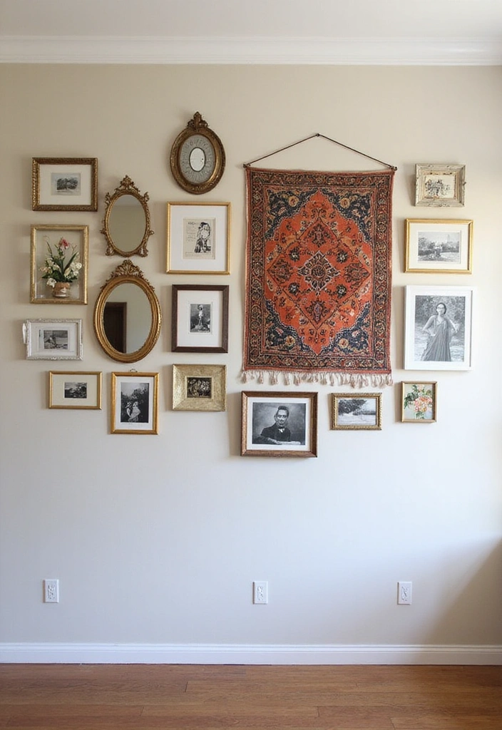 15 Bohemian Interior Design Ideas That Will Transform Your Space into a Cozy Oasis! - 3. Create a Gallery Wall