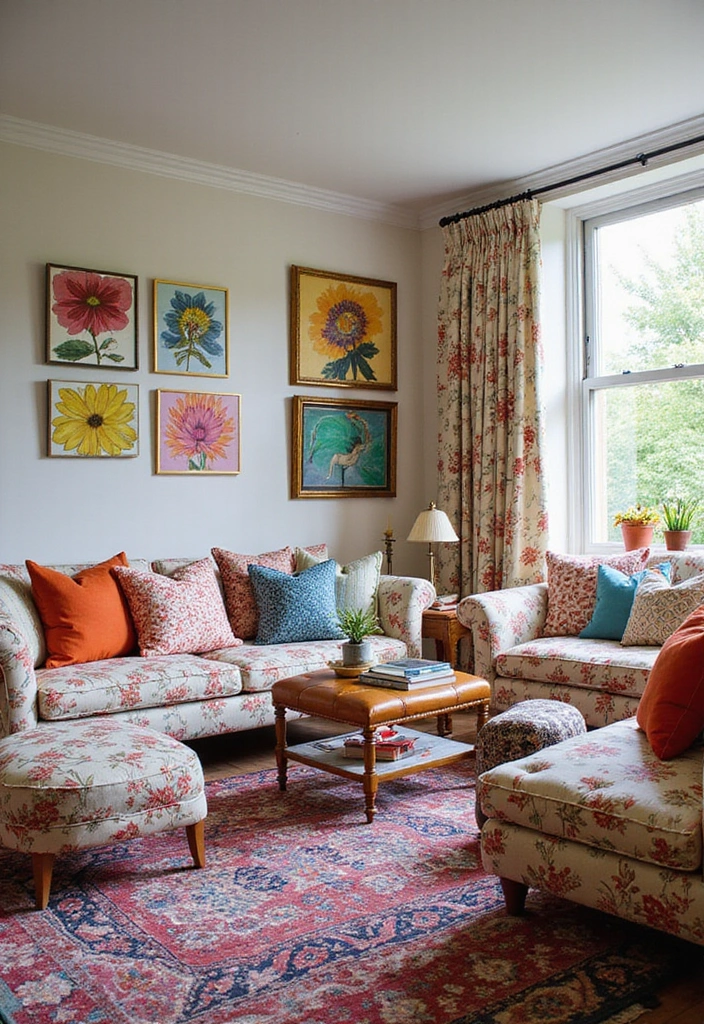 15 Bohemian Interior Design Ideas That Will Transform Your Space into a Cozy Oasis! - 9. Mix and Match Patterns