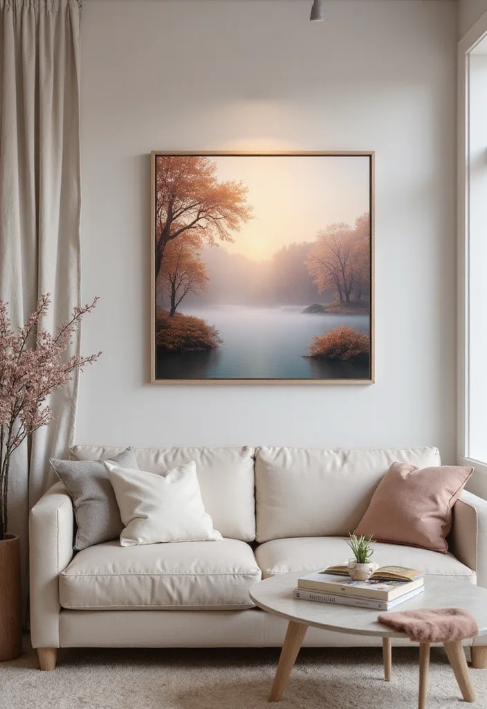 21 Breathtaking Nature Wall Art Pieces to Bring the Outdoors Inside (You Won't Believe #8!) - 12. Ethereal Landscapes