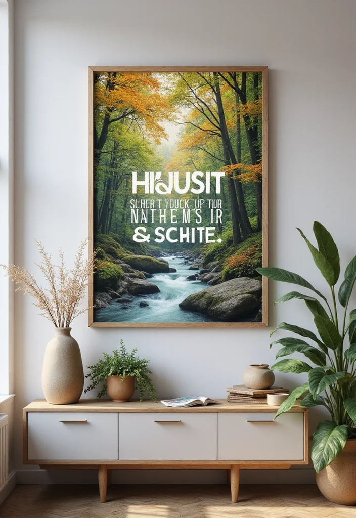 21 Breathtaking Nature Wall Art Pieces to Bring the Outdoors Inside (You Won't Believe #8!) - 14. Inspirational Nature Quotes with Imagery