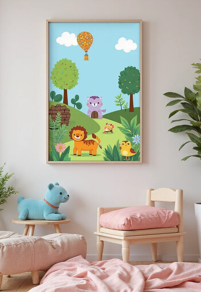 21 Breathtaking Nature Wall Art Pieces to Bring the Outdoors Inside (You Won't Believe #8!) - 21. Whimsical Nature Art