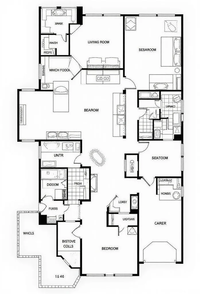 25 Stunning Barndominium Designs That Will Make You Want to Build One ASAP! - 10. Unique Floor Plans