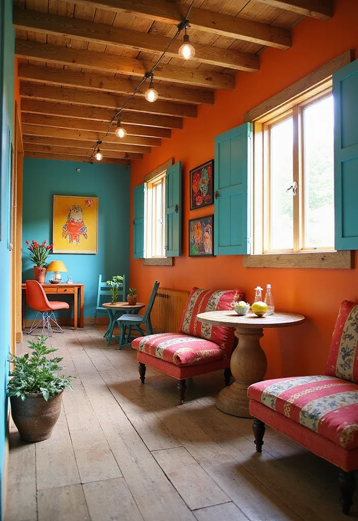 25 Stunning Barndominium Designs That Will Make You Want to Build One ASAP! - 18. Fun Color Palettes