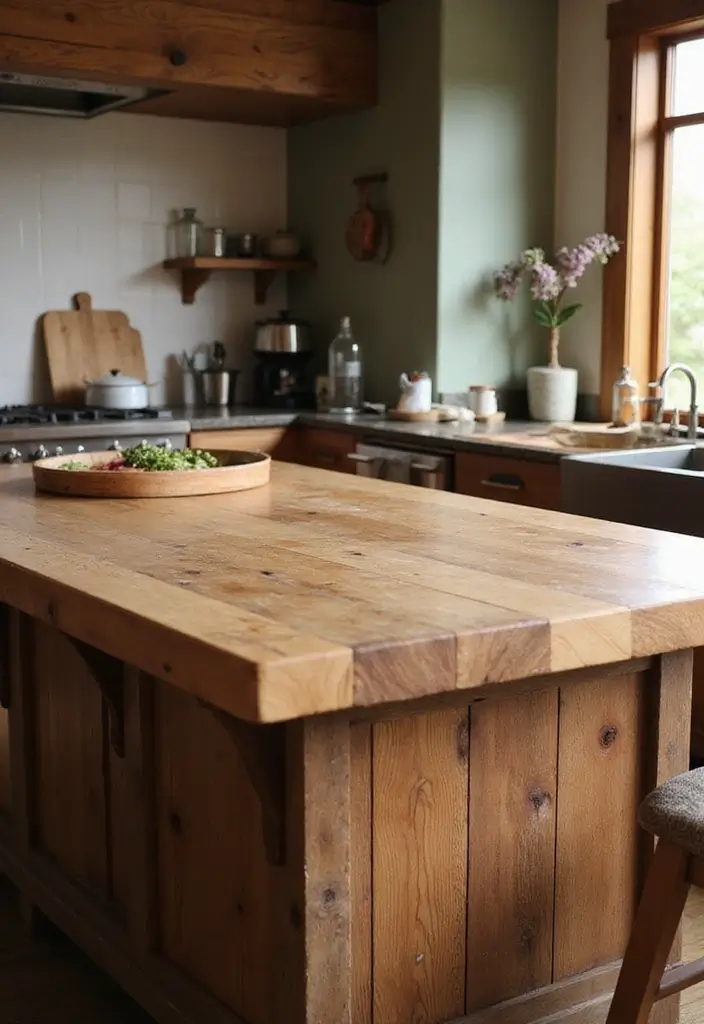 25 Stunning Rustic Kitchen Decor Ideas That'll Make You Want to Cook All Day! - 7. Butcher Block Countertops