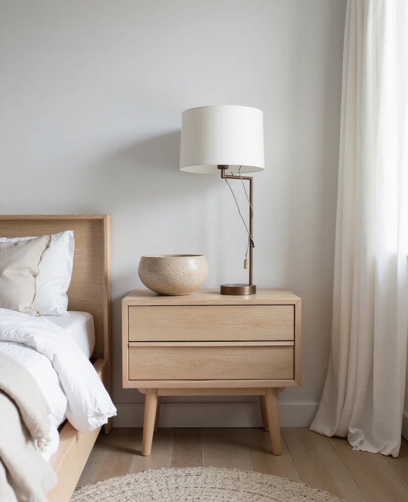 5 Best Bedside Tables Under $150 - Functional and Chic Solutions in 2025 - 3. The Sleek Minimalist Design