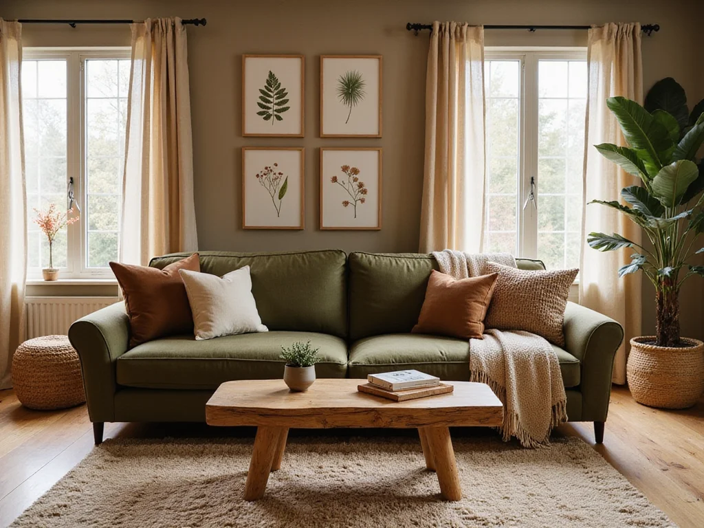 List of Popular Home Decor Color Schemes - Earthy and Natural