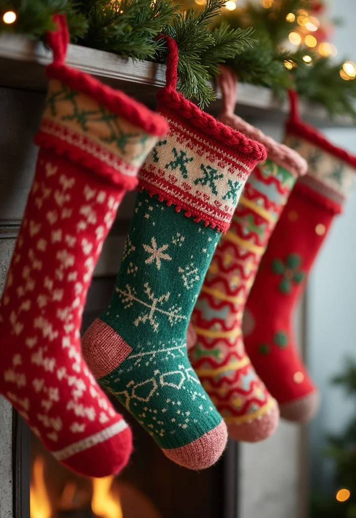 10 DIY Christmas Decorations That Make Perfect Gifts (Even Your Cat Can Help with #3!) - 6. Upcycled Sweater Stockings