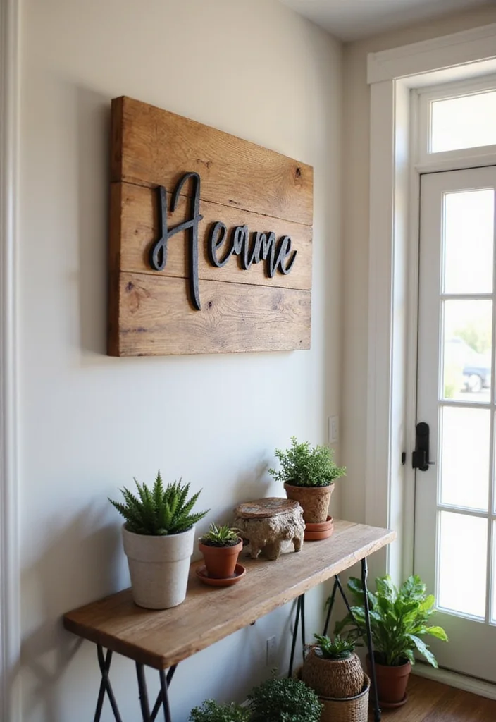 10 Rustic Wood Decor Ideas That Will Make Your Home Feel Cozy (You Won't Believe #6!) - 6. Custom Wood Signs 1
