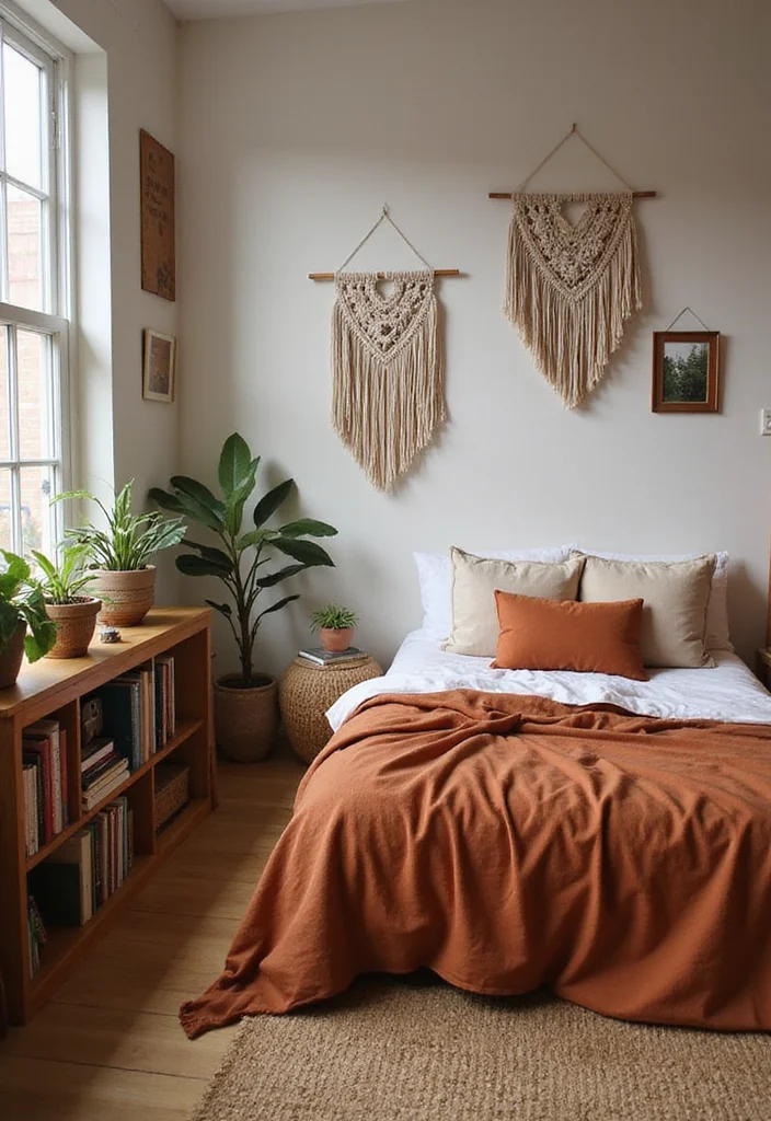 10 Trendy Dorm Room Color Schemes That Will Transform Your Space Instantly! - 3. Earthy Tones for a Cozy Space 1