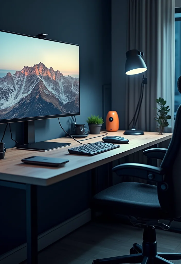 12 Inspiring Garage Workspace Ideas That'll Make You Want to Get to Work ASAP! - 5. Tech Savvy Station