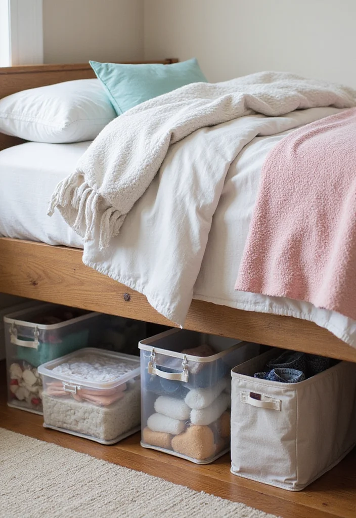 14 Brilliant Teen Room Storage Hacks You Never Knew You Needed! - 1. Under-Bed Storage Magic