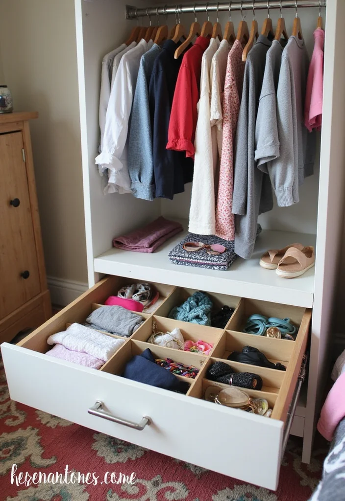 14 Brilliant Teen Room Storage Hacks You Never Knew You Needed! - 12. Drawer Dividers to Maximize Space