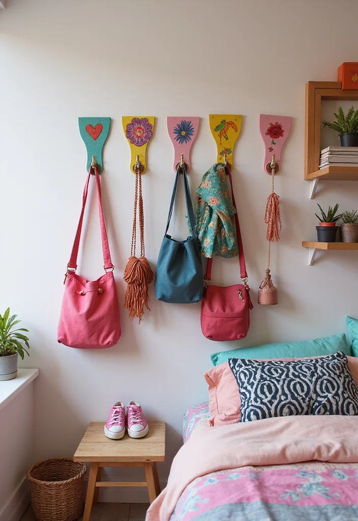 14 Brilliant Teen Room Storage Hacks You Never Knew You Needed! - 4. Hooks, Hooks, and More Hooks