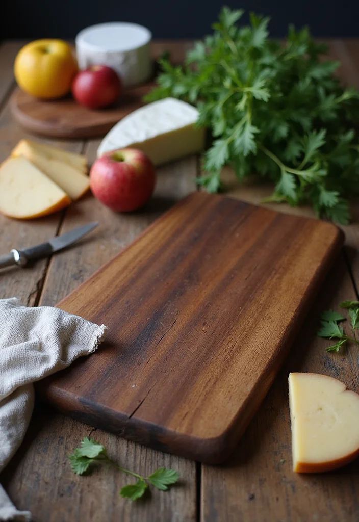 15 Beautiful Wooden Cutting Boards That Add Rustic Charm to Any Kitchen (Don't Miss #8!) - 2. Rustic Walnut Beauty 1